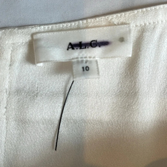 A.L.C. Harlow Top In Off White Size 10 - Picture 6 of 12